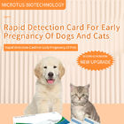 Manual de instrucciones de la tarjeta de prueba de embarazo temprano para perros y gatos proveedor