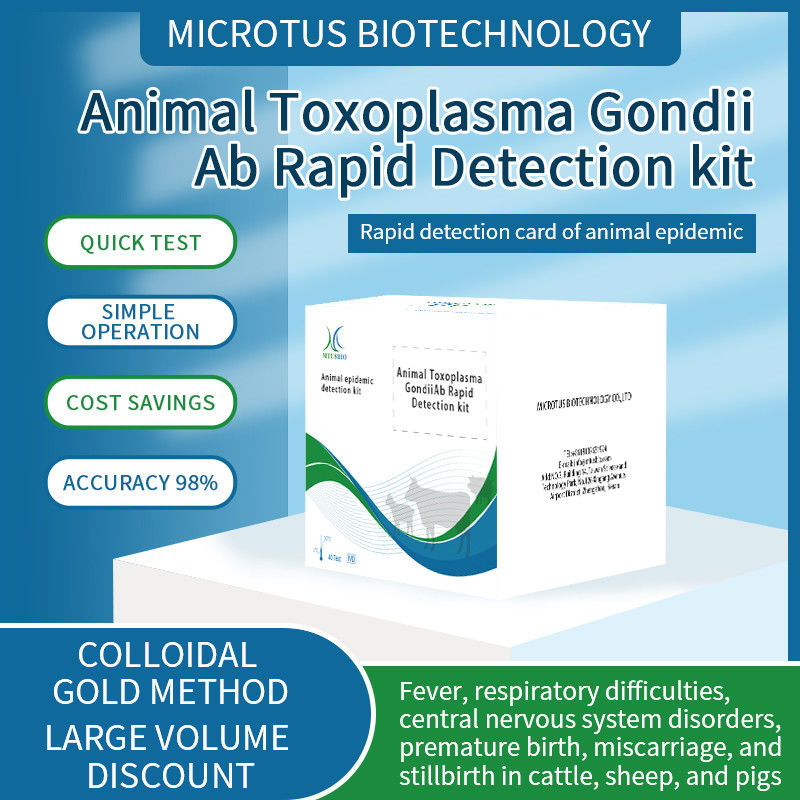 Kit de detección rápida de Toxoplasma GondiiAb en animales proveedor